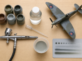 Airbrushing Model Airplane Kits: The Thinning Ratio Nobody Tells Beginners